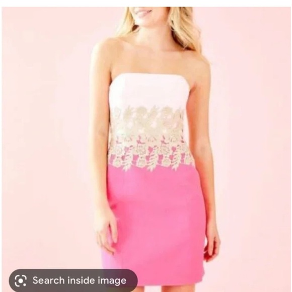 Lilly Pulitzer Pink and White Mini Dress - Picture 12 of 12